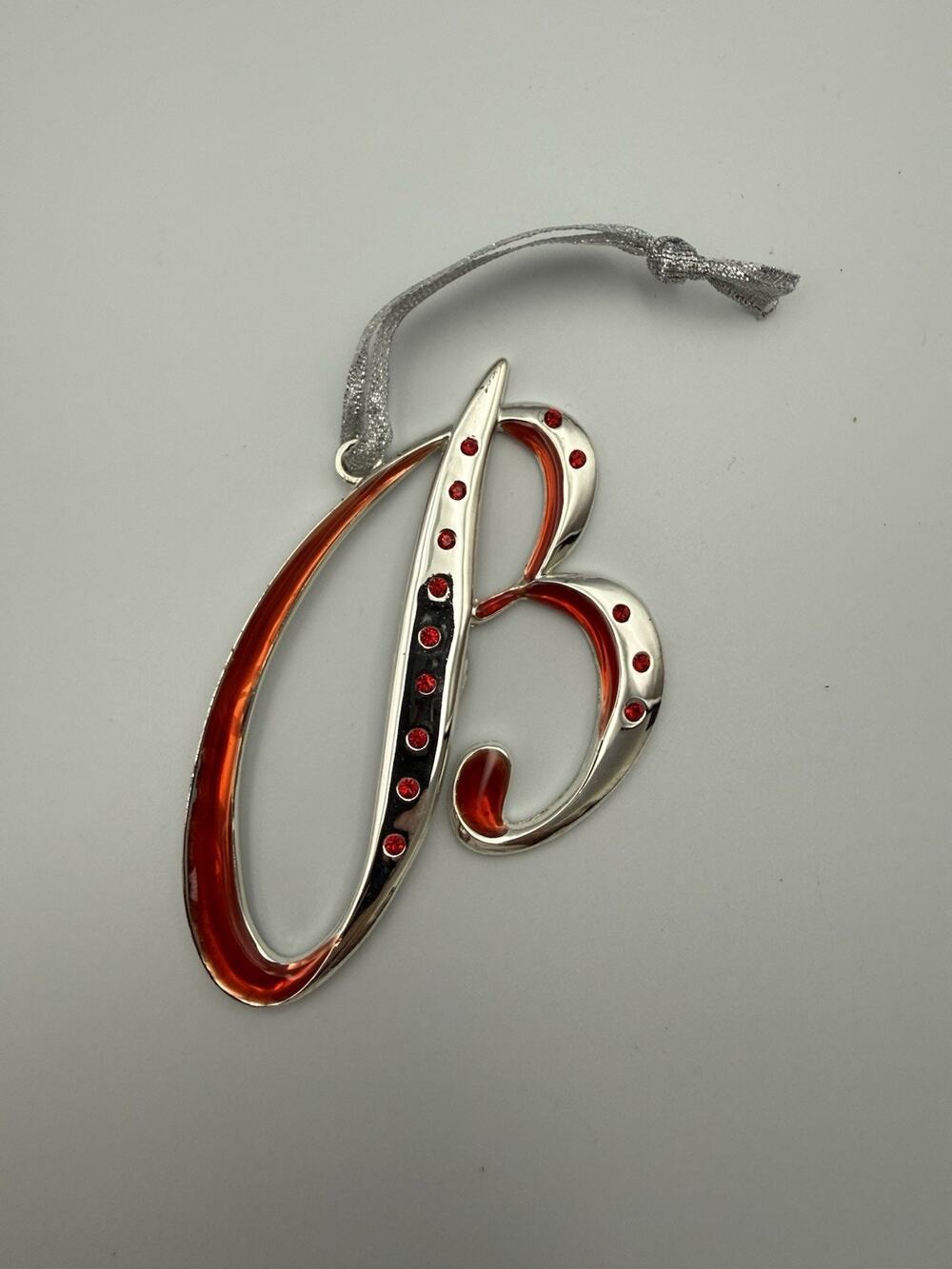 Harvey Lewis Initial B Vintage Christmas Tree Ornament